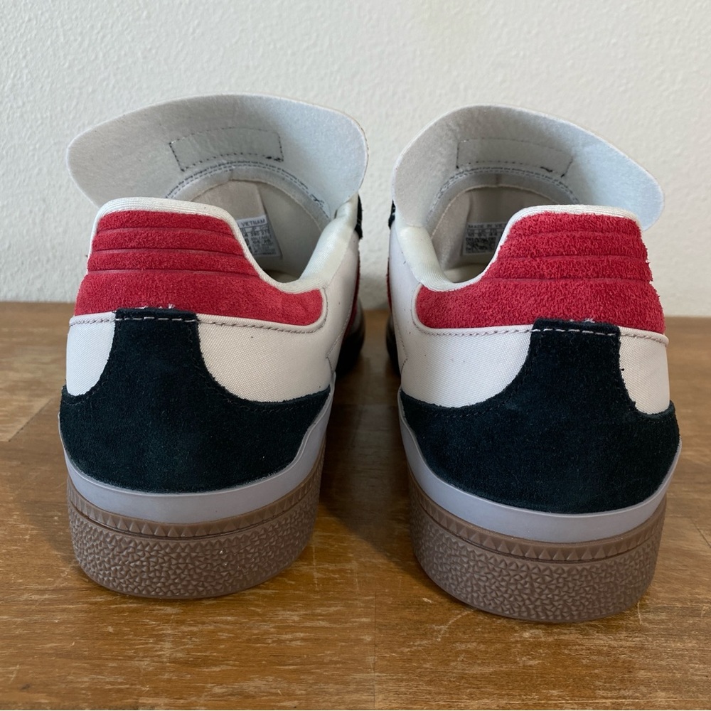 Adidas Busenitz Grey Red Black Suede Skateboarding Shoe - Size 13 - Picture 9 of 13